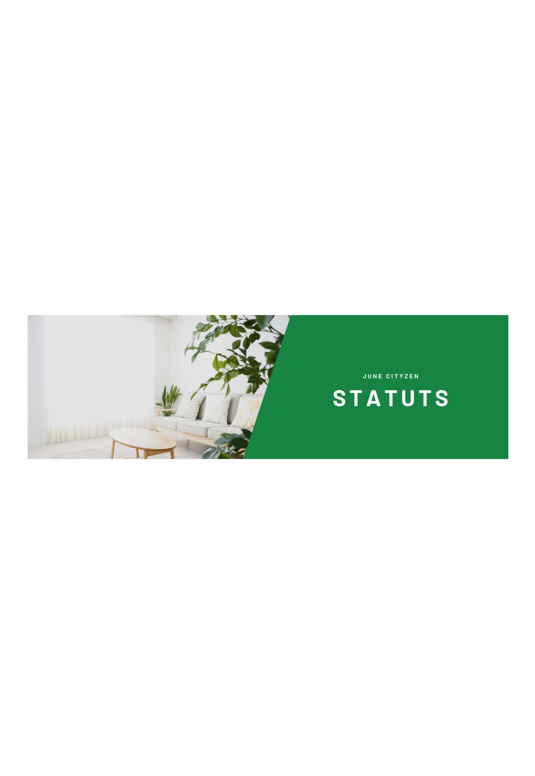 Statuts June Cityzen