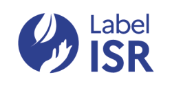 Logo label ISR BLEU